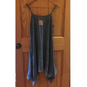 NWT Crochet Top Scarf Hem Sun Dress